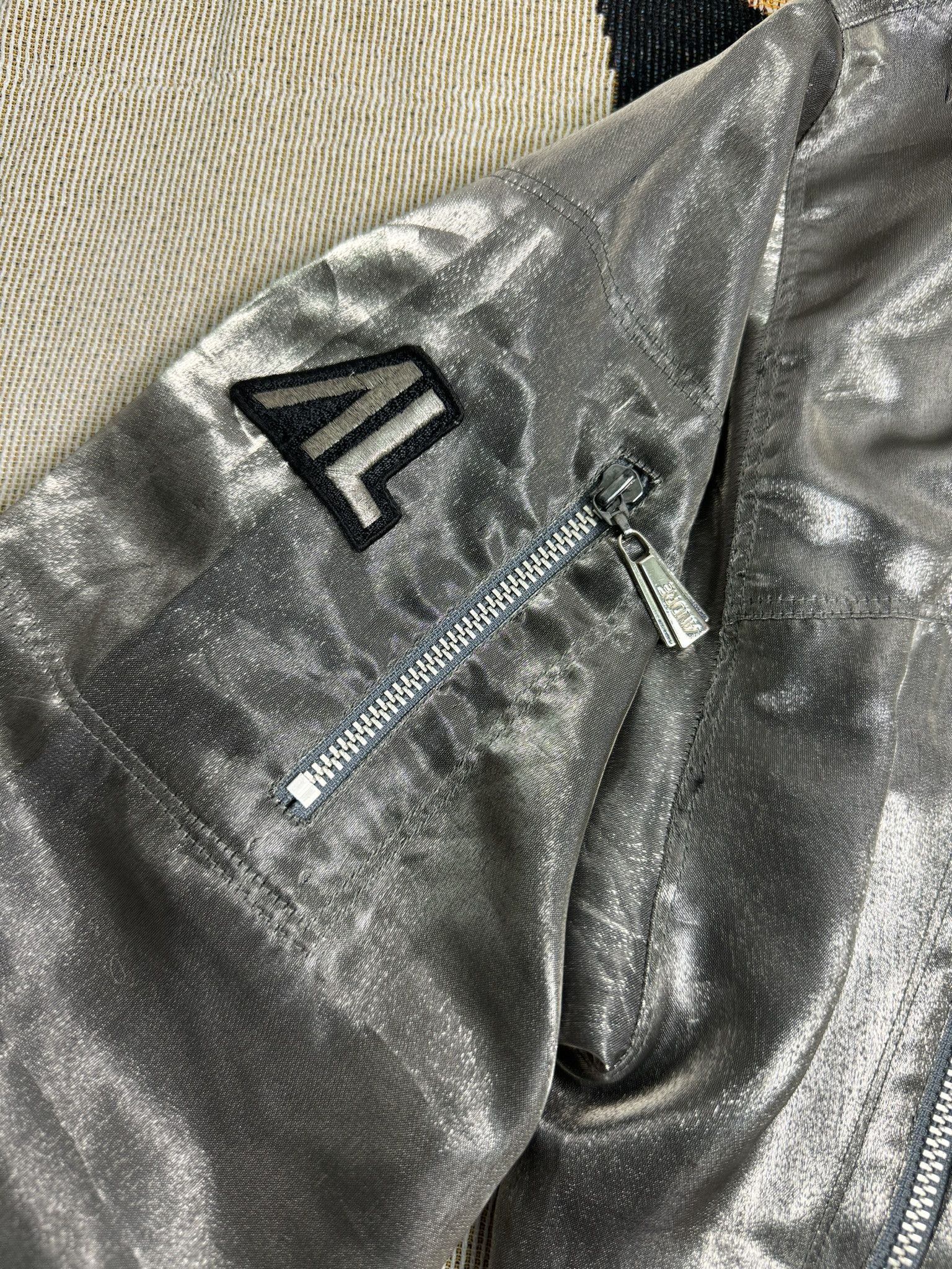Andreluciano Andreluciano Italy Milano Blink Metallic Light Jacket Size US L / EU 52-54 / 3 - 6 Thumbnail