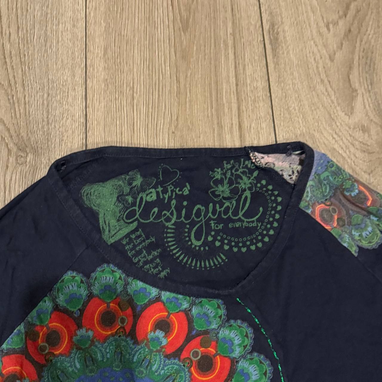 Desigual desigual long sleeve t-shirt multicolor Floral Womens Size M Size M / US 6-8 / IT 42-44 - 6 Thumbnail