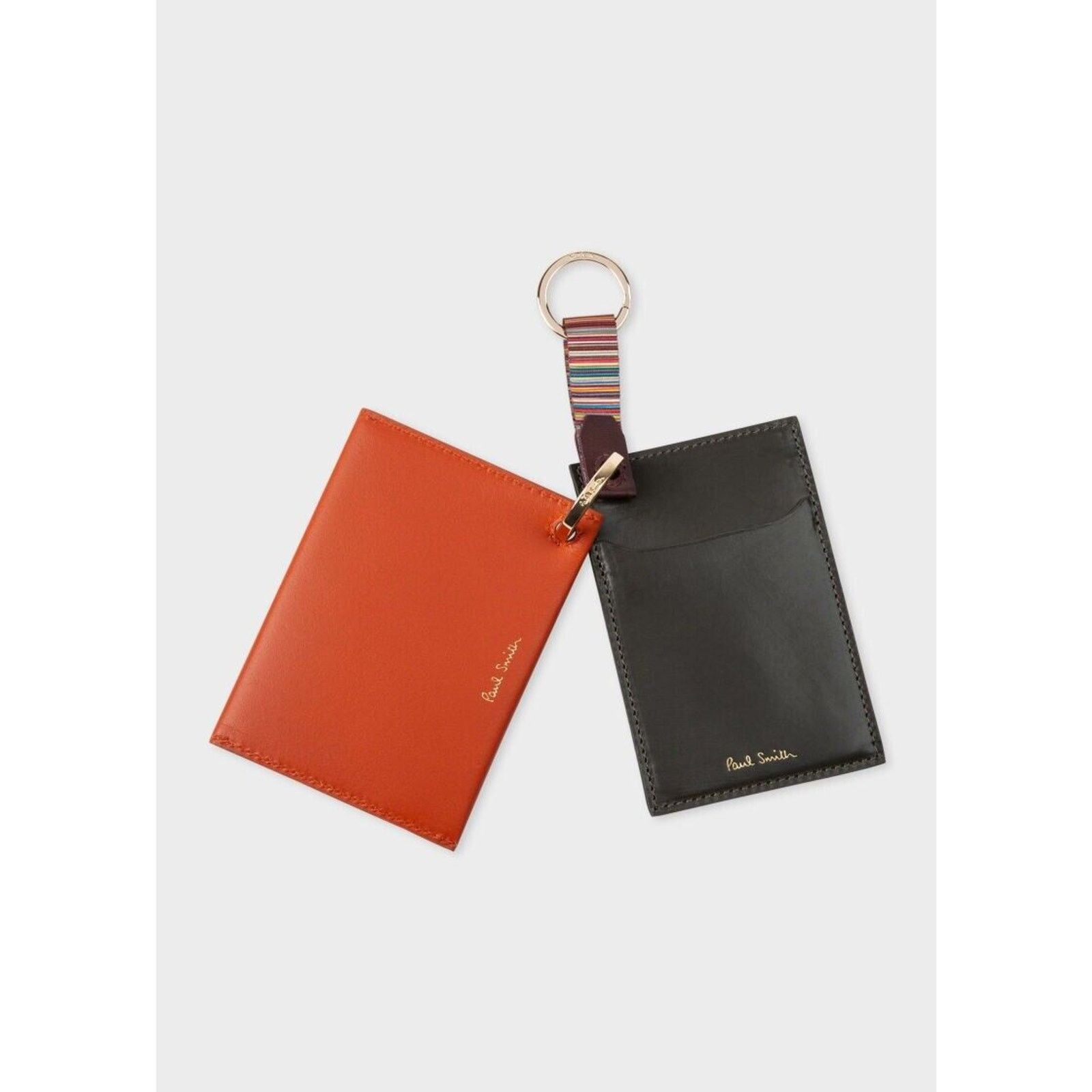 Paul Smith Rare! NWT Paul Smith $400 Leather Trio Wallet & Key Ring set Size ONE SIZE - 1 Thumbnail