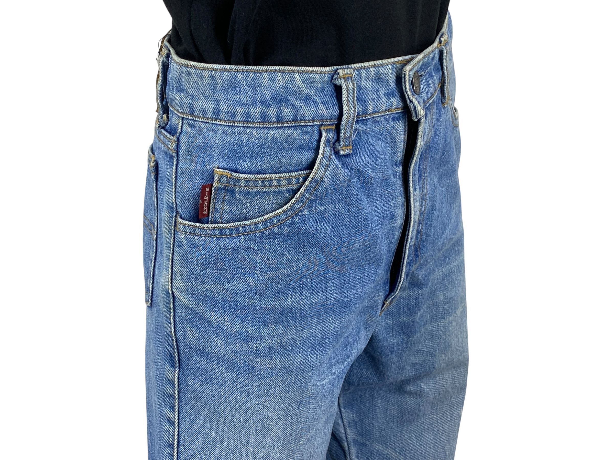 Japanese Brand Big John High Waisted Flare Jeans Size 27" / US 4 / IT 40 - 6 Thumbnail