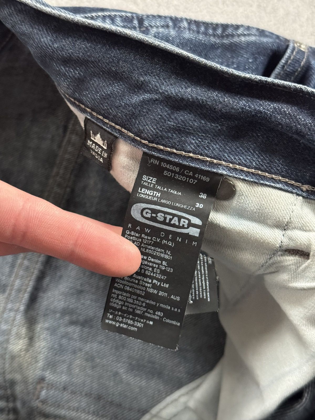 G-Star G star raw 38/30 5620 3D Loose denim pants jeans trousers Size US 38 / EU 54 - 15 Thumbnail