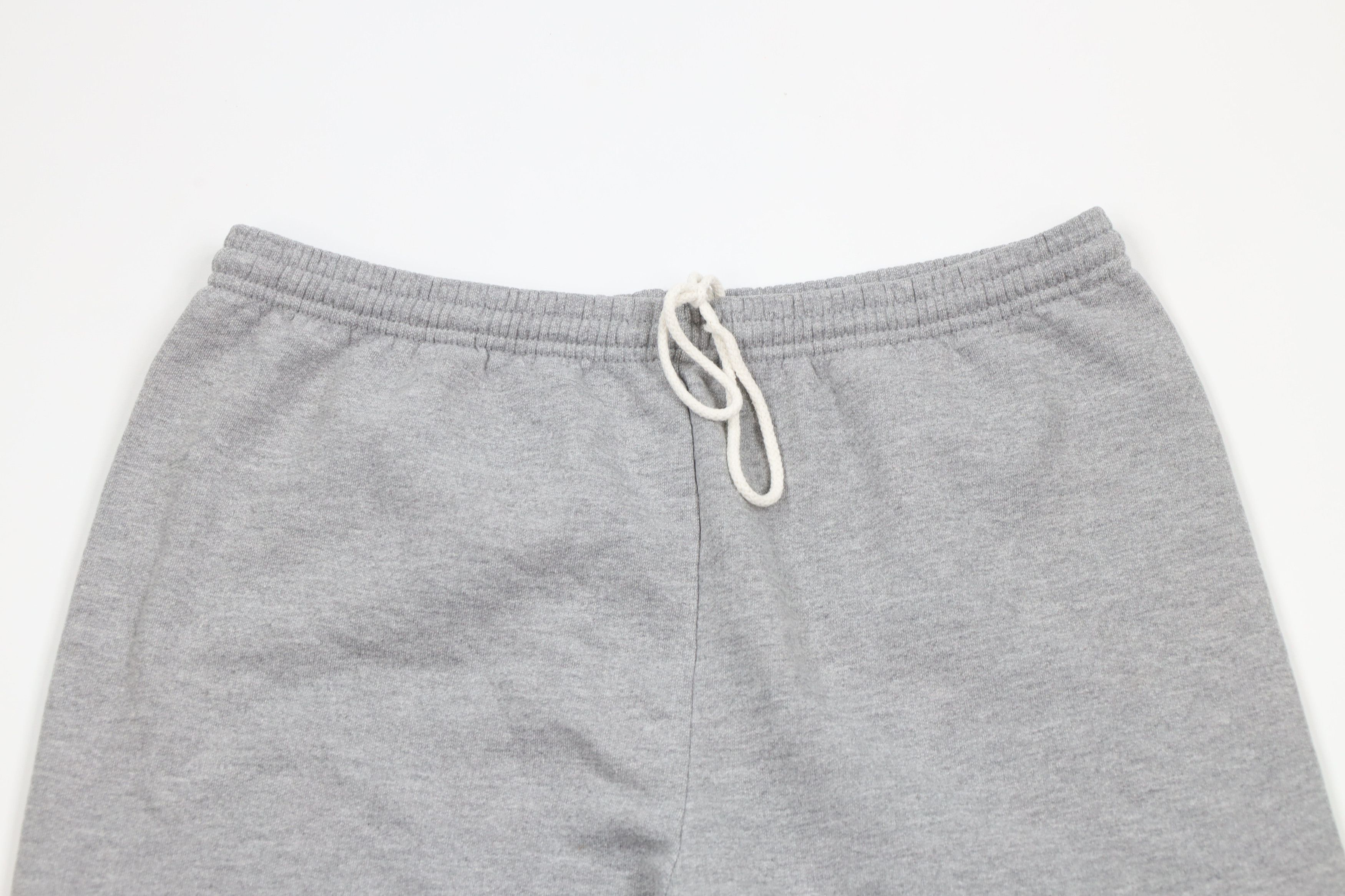 Vintage Vintage 90s Streetwear Sweatpants Joggers Heather Gray Size US 38 / EU 54 - 2 Thumbnail