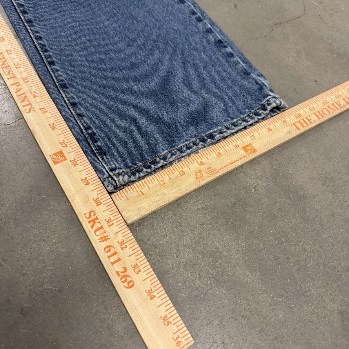 Levi's Levi’s 517 Bootcut Jeans Light Wash 40x29 Size US 40 / EU 56 - 5 Thumbnail