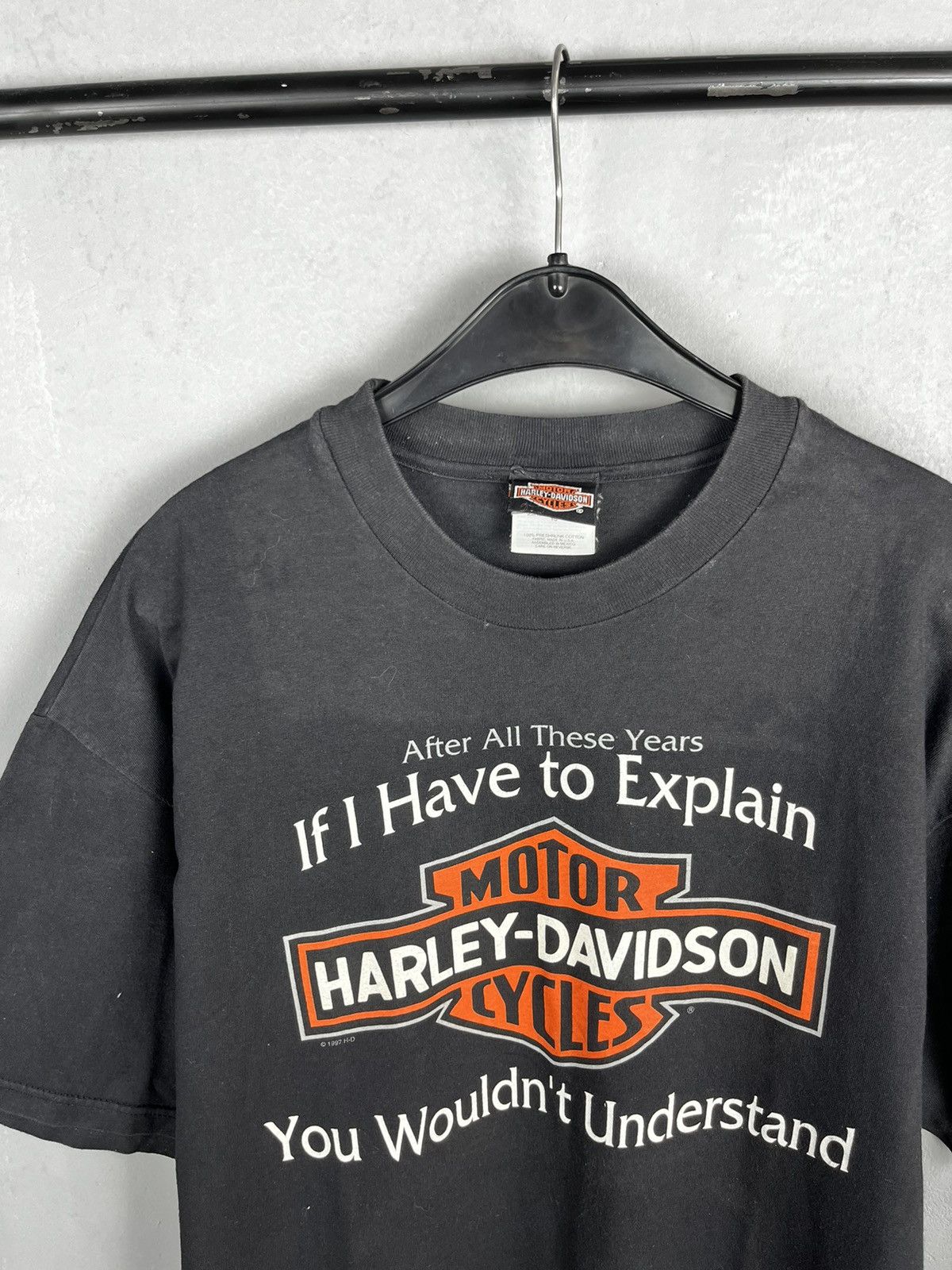 Harley Davidson × Vintage Harley Davidson Camden county 1997 t shirt USA vintage Size US XL / EU 56 / 4 - 2 Thumbnail