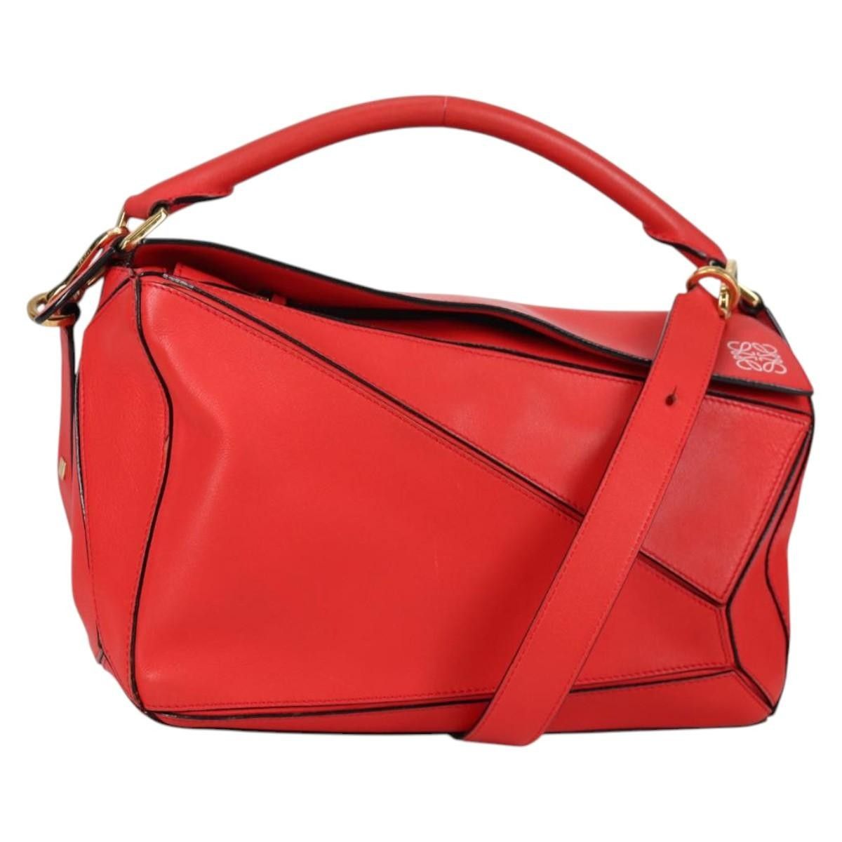 Loewe Loewe Puzzle Bag Leather Size ONE SIZE - 1 Thumbnail