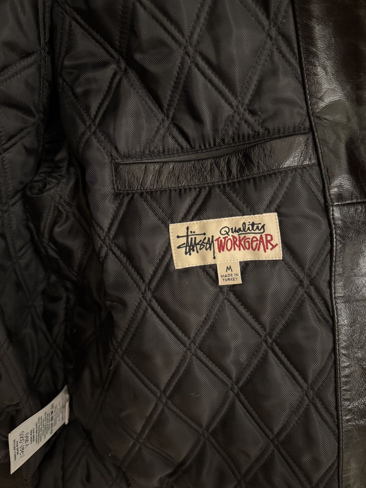 Stussy Stussy Garage Leather Jacket Size US M / EU 48-50 / 2 - 4 Thumbnail