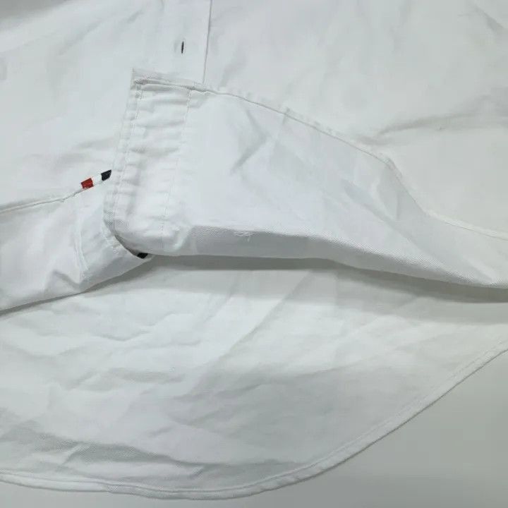 Thom Browne Thom Browne Classic Long Sleeve Oxford Shirt -2507 Size US M / EU 48-50 / 2 - 9 Thumbnail