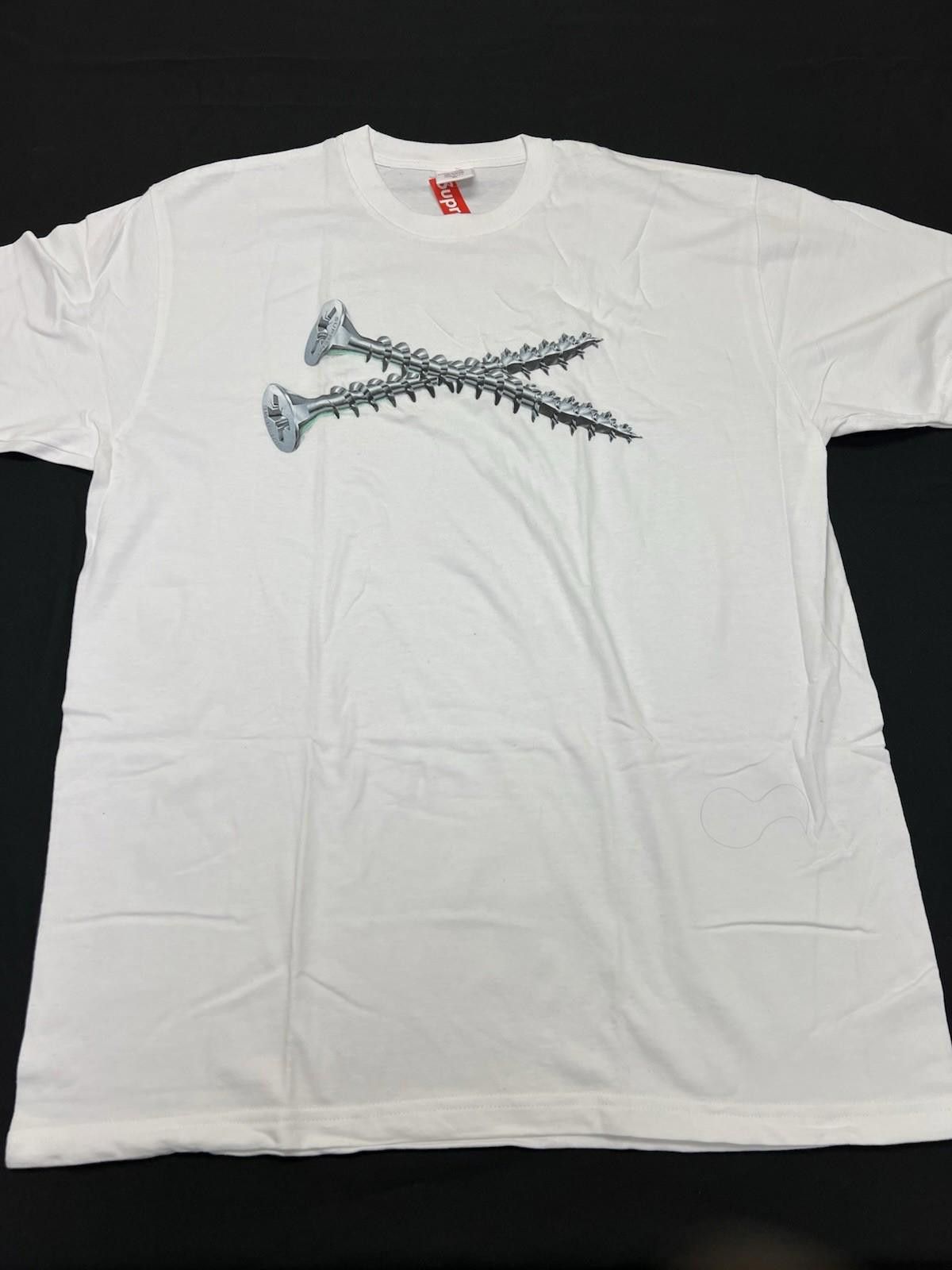 Supreme FW16 Supreme Screw Tee White XL Size US XL / EU 56 / 4 - 4 Thumbnail