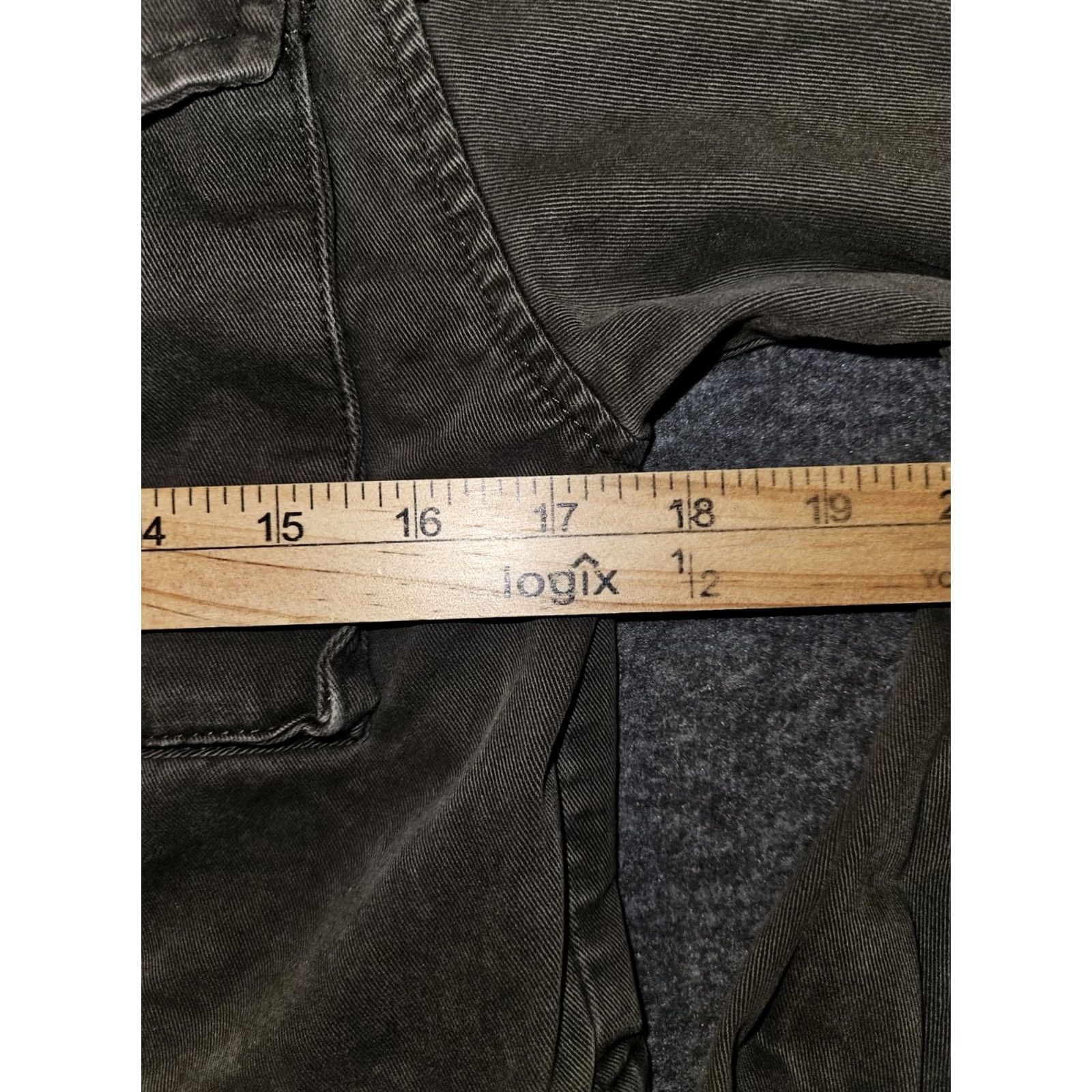 Levi's Levi's Military Canvas Jacket Women XS Green Full Zip Snap Pockets Drawstring Size XS / US 0-2 / IT 36-38 - 4 Thumbnail