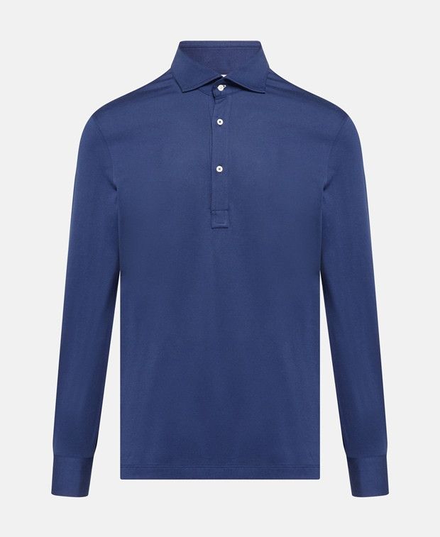 Brunello Cucinelli Long-sleeved polo shirt Size US XS / EU 42 / 0 - 1 Preview