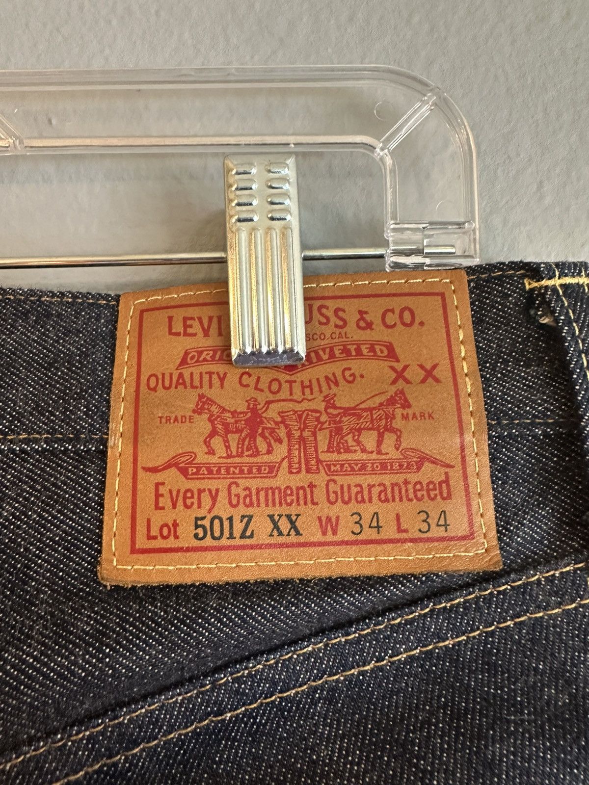 Levi's Vintage Clothing Levi’s LVC Levi’s Vintage Clothing 1954 501 Size US 34 / EU 50 - 4 Thumbnail