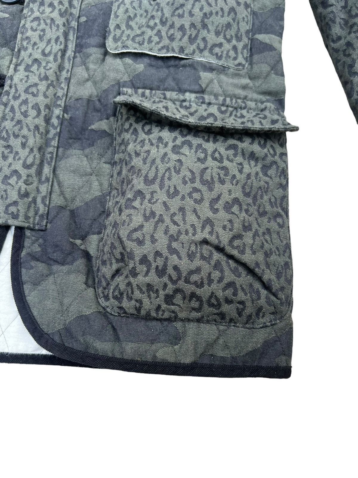 Japanese Brand OVERTHESTRIPES Japan Quilt Thinsulate Hoodie Cargo Jacket Size US M / EU 48-50 / 2 - 10 Thumbnail