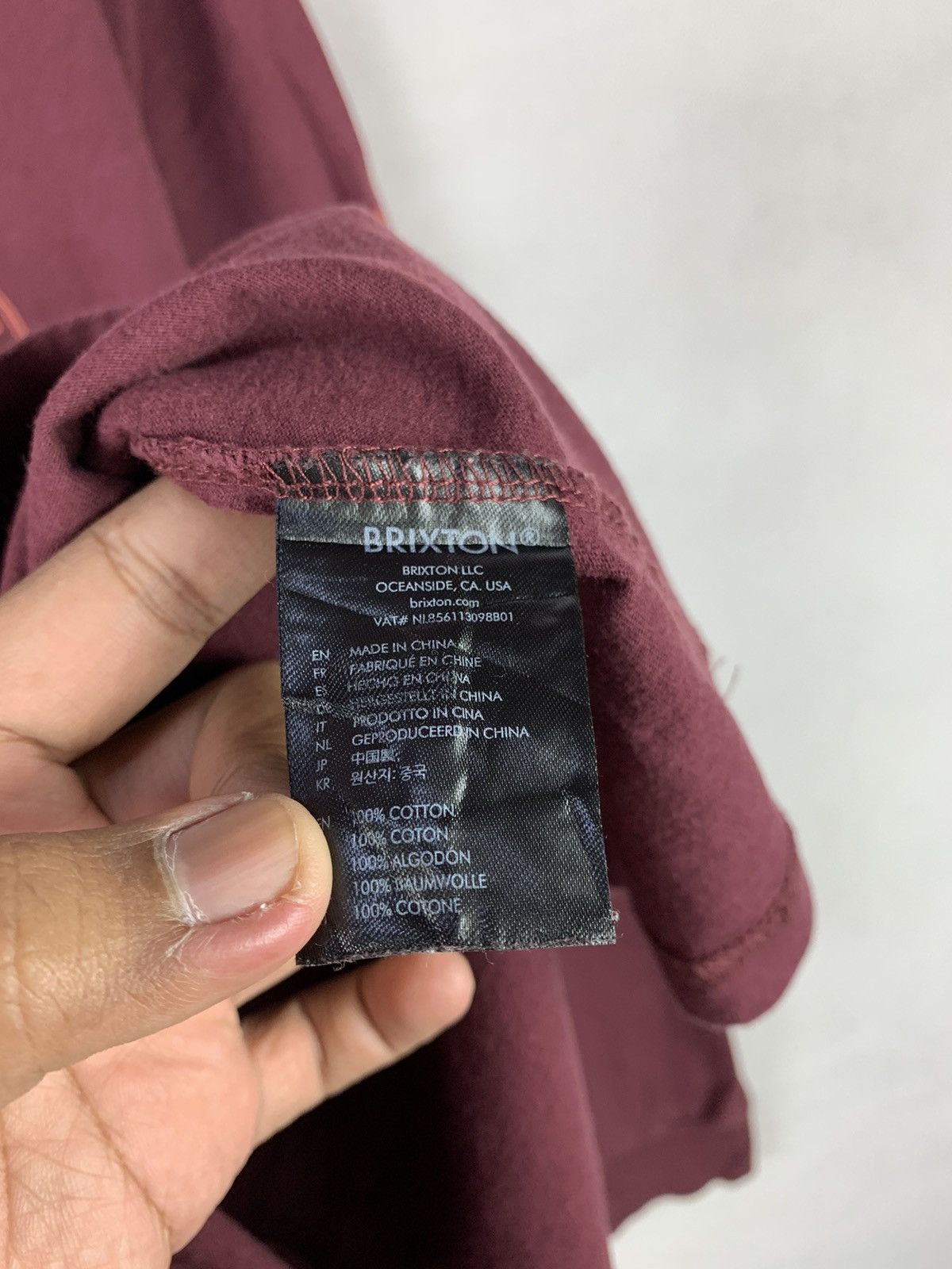 Brixton Steals! Brixton Mfg Trade Supply Longsleeves Tee Size US M / EU 48-50 / 2 - 8 Thumbnail
