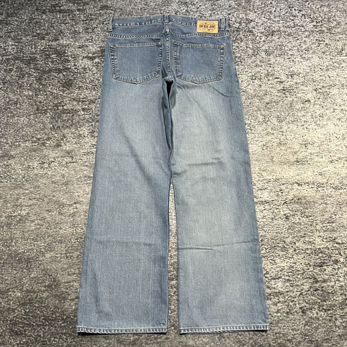 Gap Vintage Gap Relaxed Bootcut Flare Wide Leg Skater Y2K 2000s Size US 33 - 1 Thumbnail