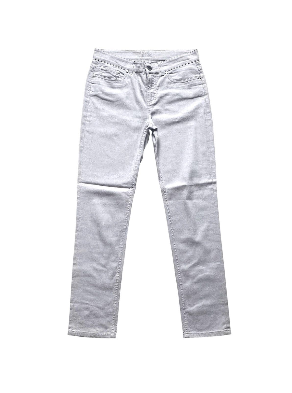 Loro Piana Women’s Loro Piana Gray Jeans Denim Pants Trousers Luxury Size 28" / US 6 / IT 42 - 1 Thumbnail