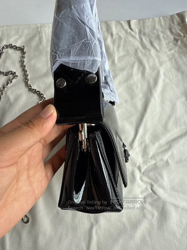 Vivienne Westwood Vivienne Westwood size os Patent Leather Small Underarm Bag Size ONE SIZE - 5 Thumbnail