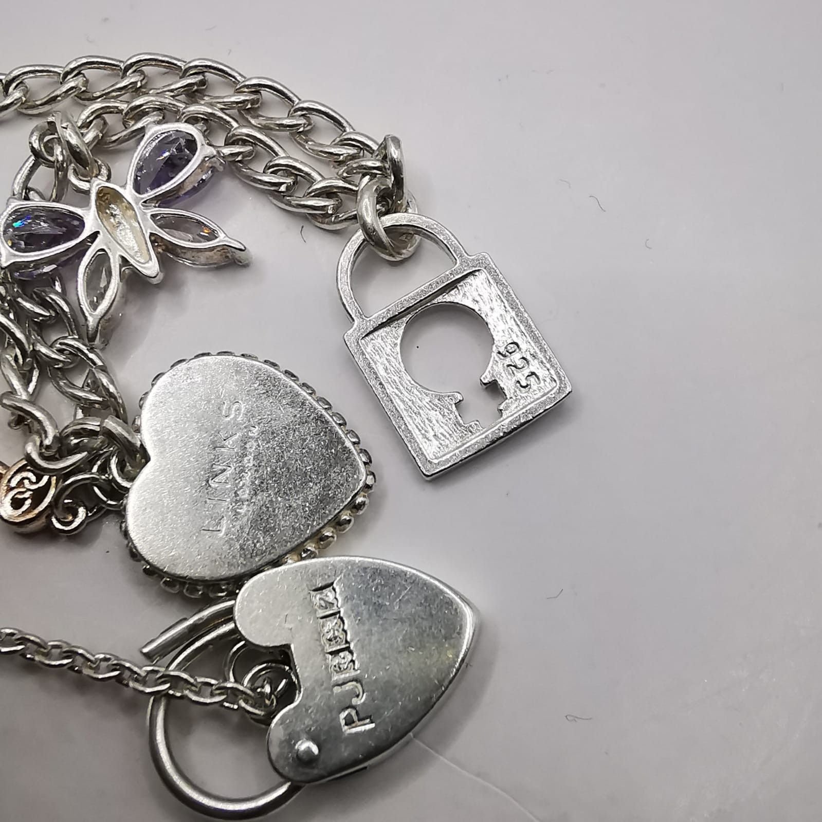Vintage Vintage Bracelet Jewelry,925 Sterling Silver seal,11,82g Size ONE SIZE - 7 Thumbnail
