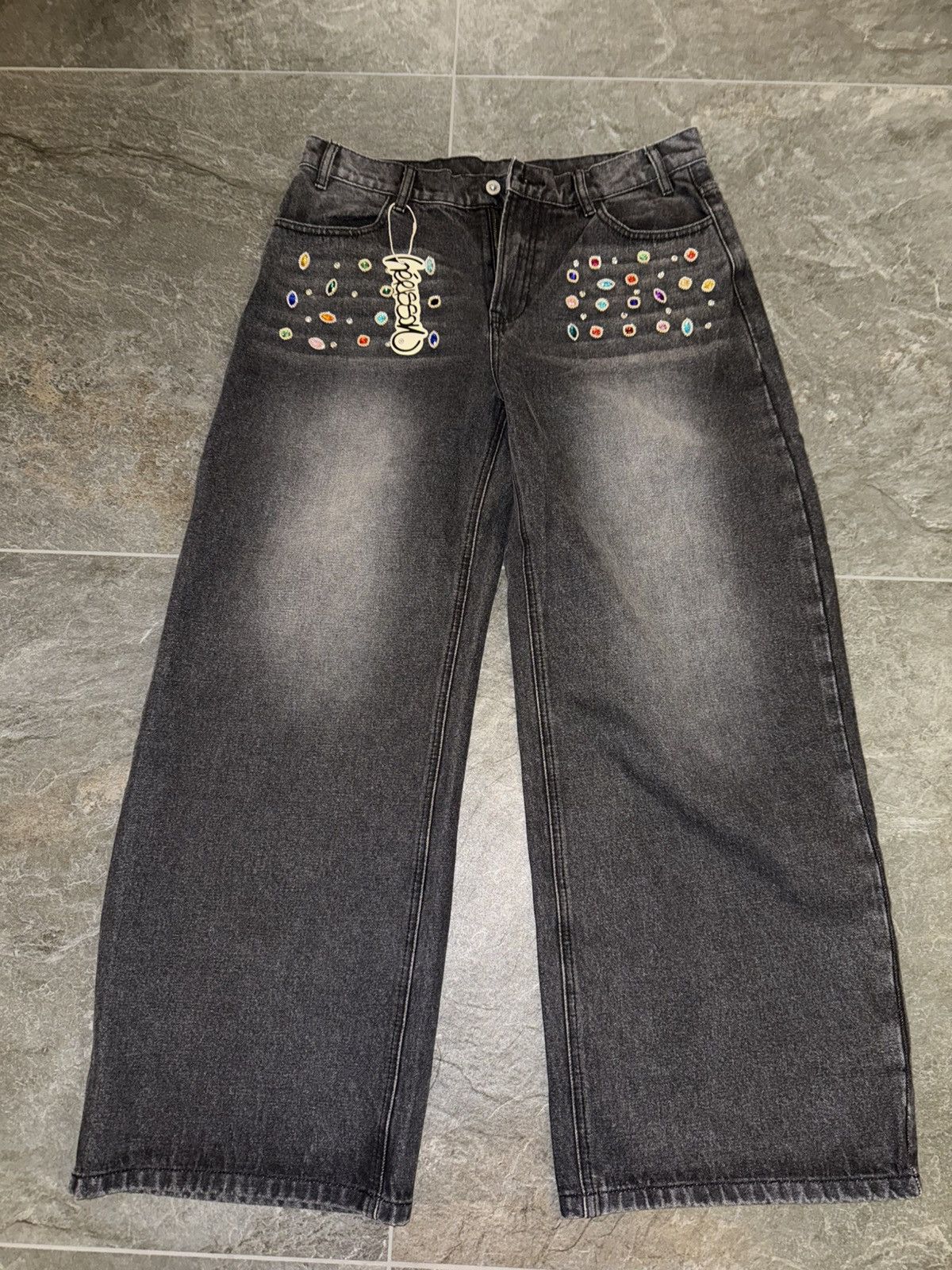 Other Herisson Jeans – Baggy Fit – Blau – Größe M Size US 32 / EU 48 - 1 Thumbnail
