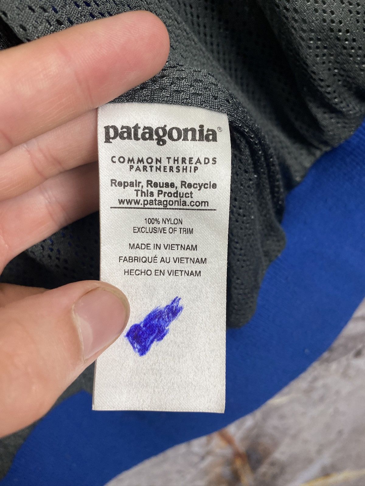 Patagonia Patagonia Men’s Jacket Nylon Blue Size Small Size US S / EU 44-46 / 1 - 7 Thumbnail