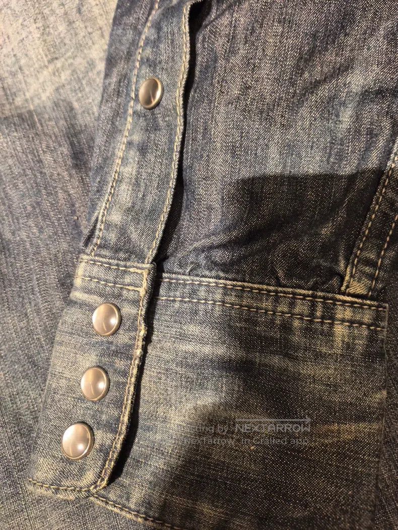 Wtaps Wtaps Washed vintage denim shirt Size US M / EU 48-50 / 2 - 3 Thumbnail