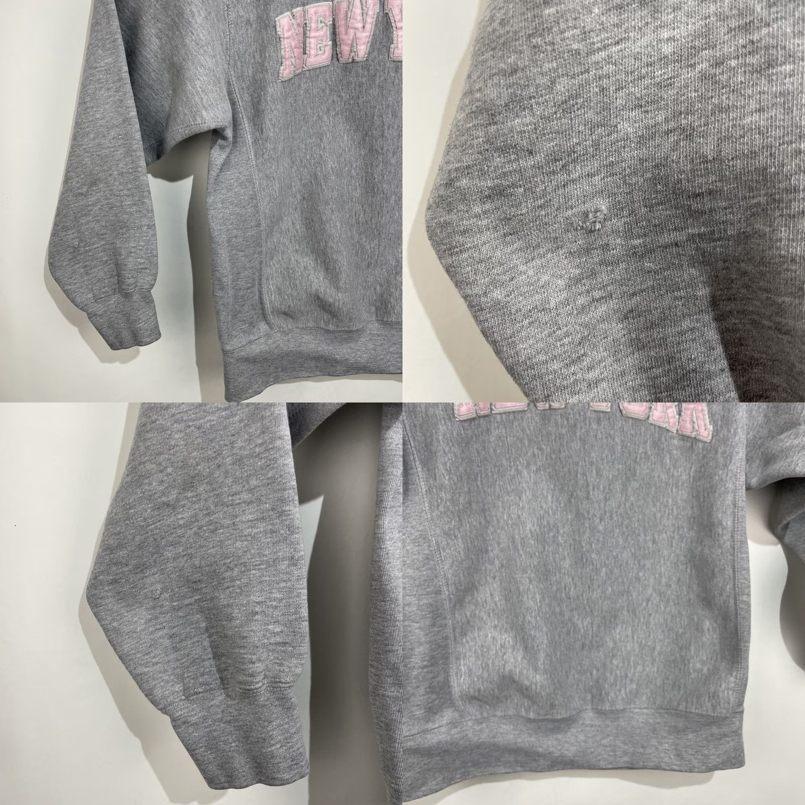 Vintage VINTAGE Grey Sweatshirt MV Sport Pro Weave Small Pullover Crewneck Size US S / EU 44-46 / 1 - 8 Thumbnail