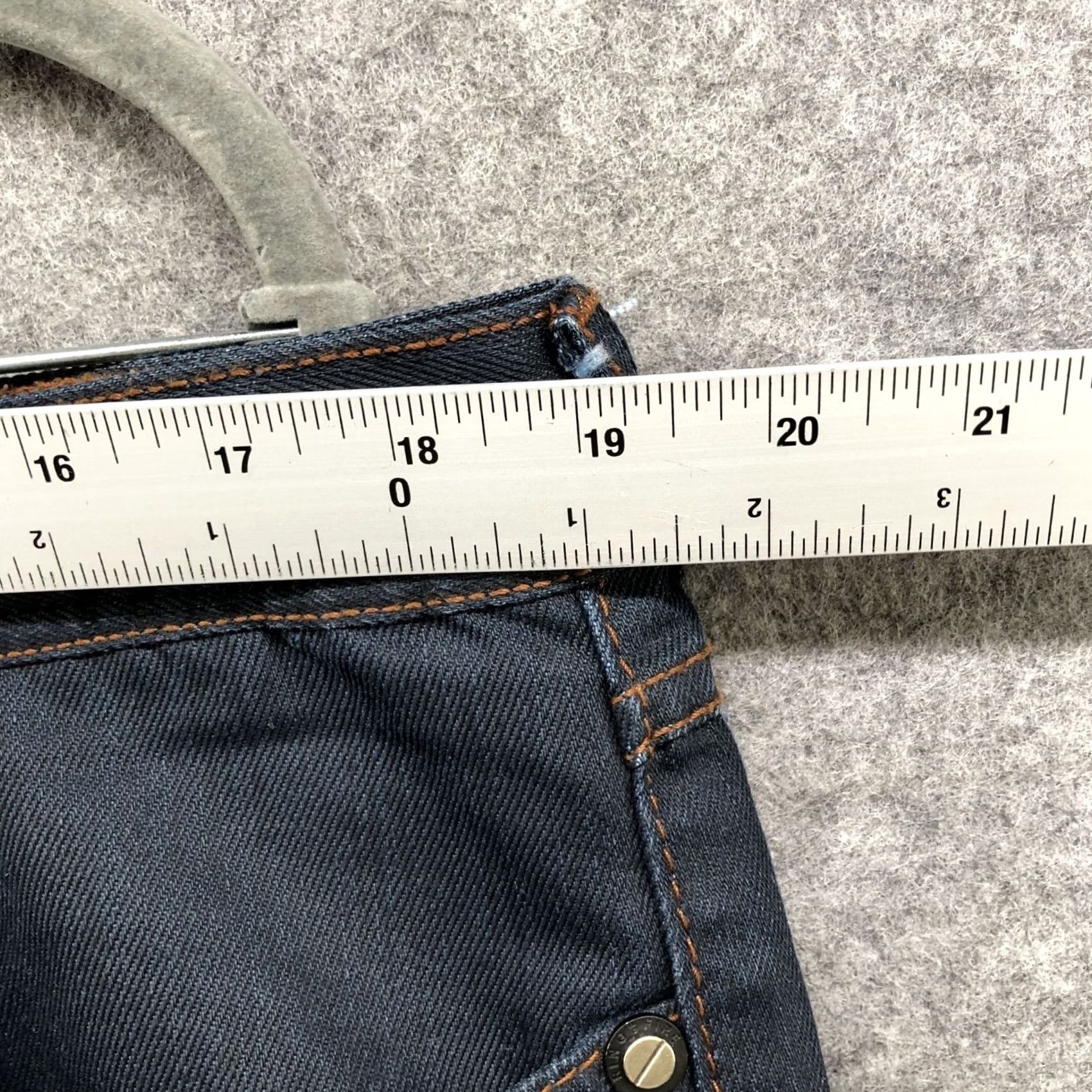 Ring Of Fire Ring Of Fire Slim Straight Jeans Mens 38x32 Dark Wash Blue Jeans 5-Pocket Denim Cotton Blend Regular Size Type Mens Size US 38 / EU 54 - 7 Thumbnail