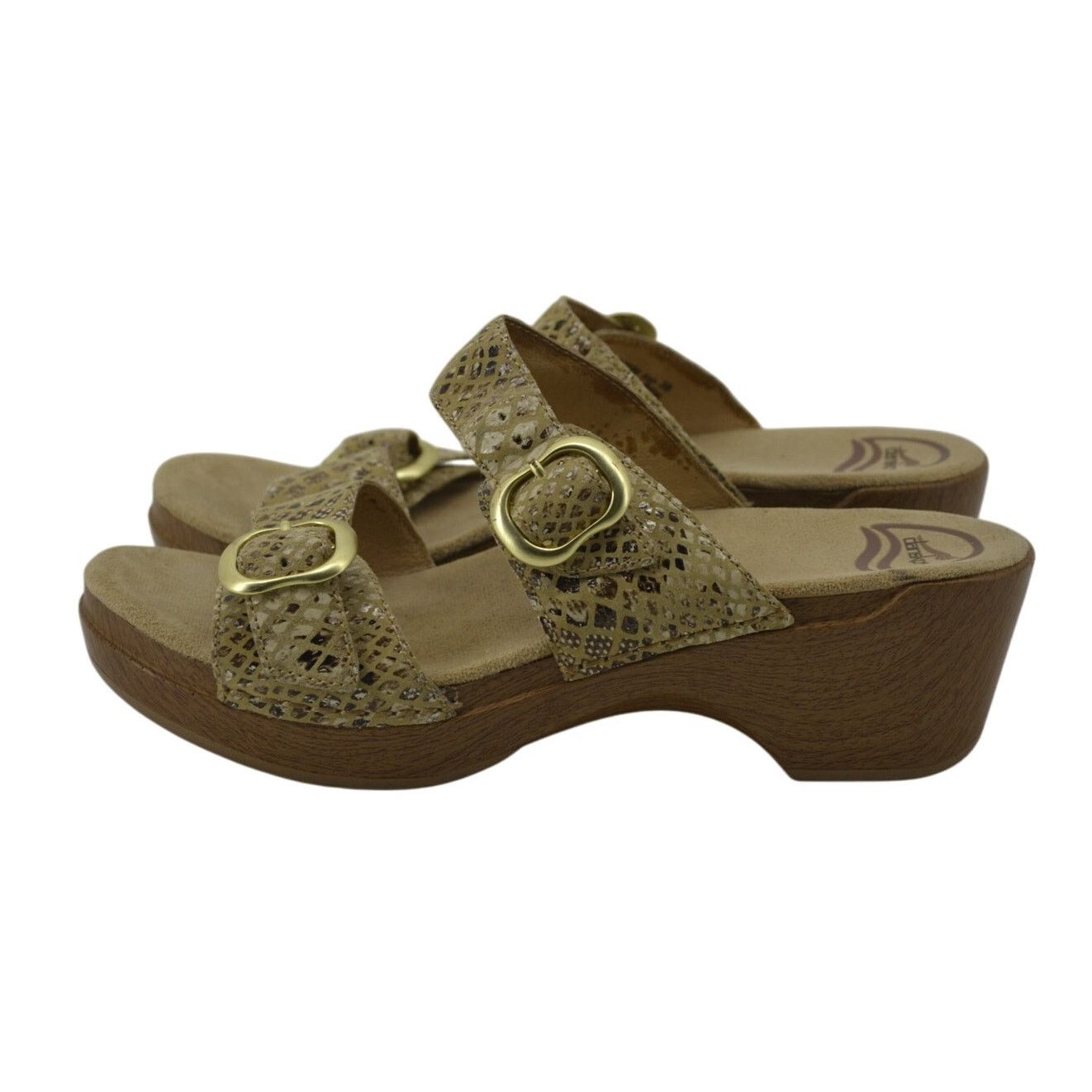 Dansko Dansko Sophie Snake Print Sandals Size 38 Sz 7.5 - 8 Chunky Size US 7.5 / IT 37.5 - 1 Thumbnail