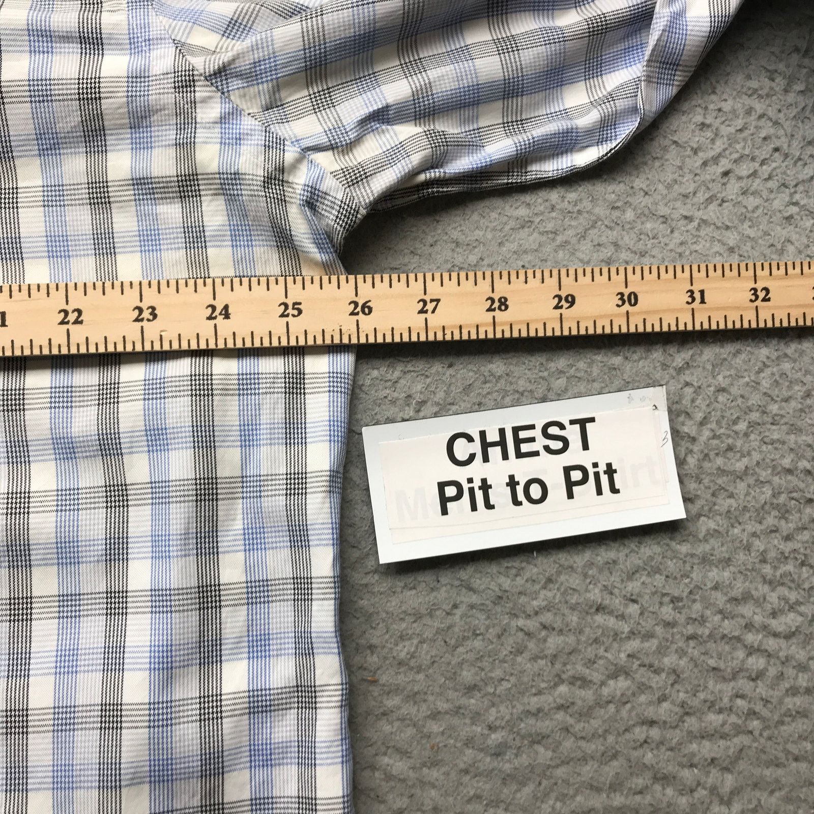 Peter Millar Peter Millar Button Shirt Men's XL Long Sleeve Blue White Size US XL / EU 56 / 4 - 5 Thumbnail