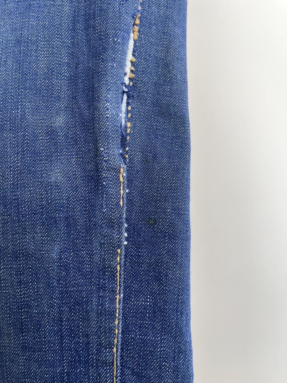 Levi's 6037 Big E Tab Talon Zip Fly Straight Fit Denim Jeans 60s Size 26" / US 2 / IT 38 - 20 Thumbnail