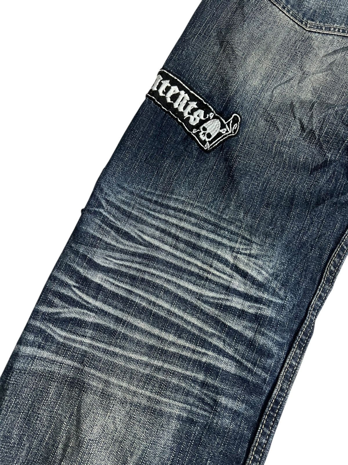 Japanese Brand Vintage Japanese Brand Sorridere Patchwork Distress Jean Size US 32 / EU 48 - 9 Thumbnail