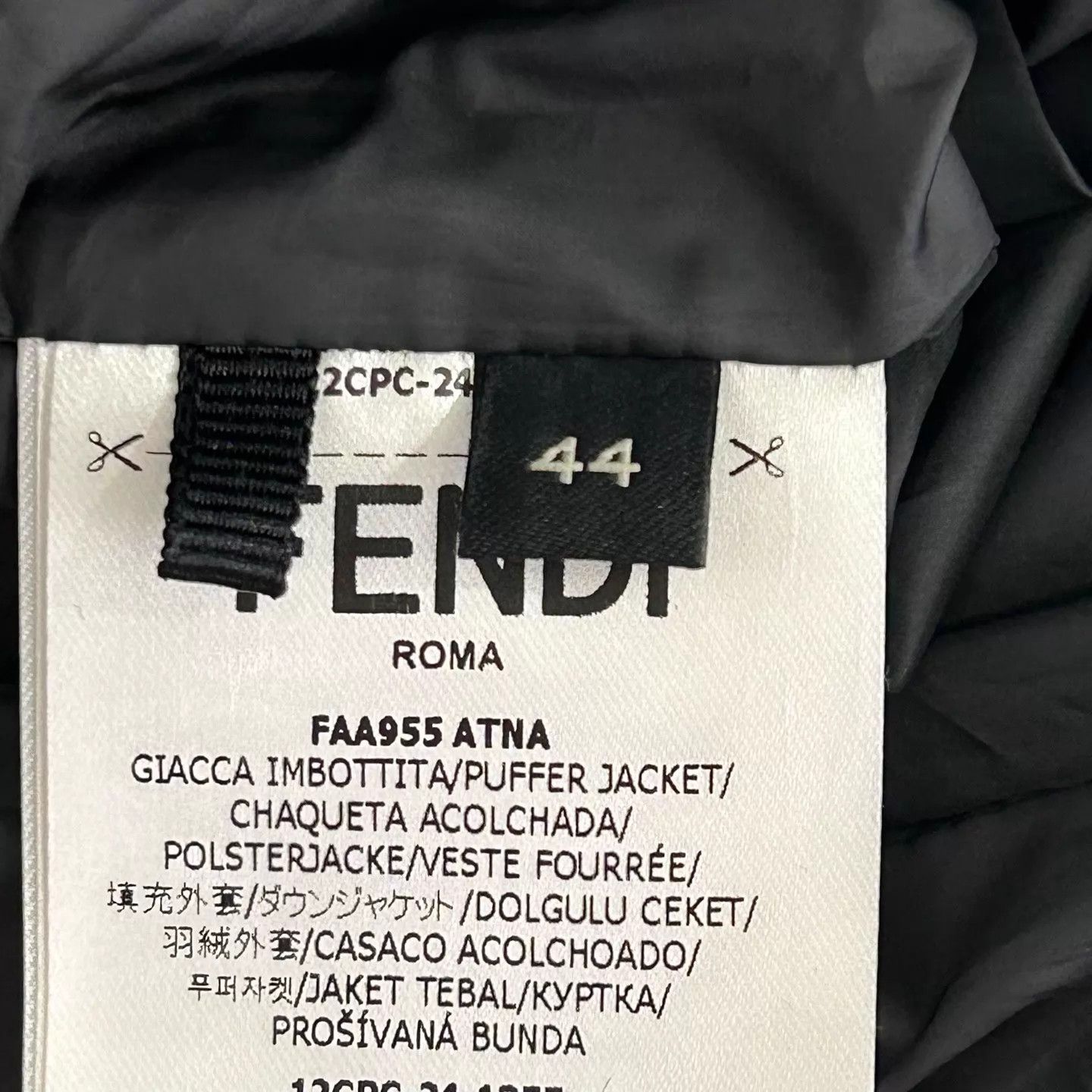 Fendi Fendi FF monogram double-faced down vest Size US S / EU 44-46 / 1 - 5 Thumbnail