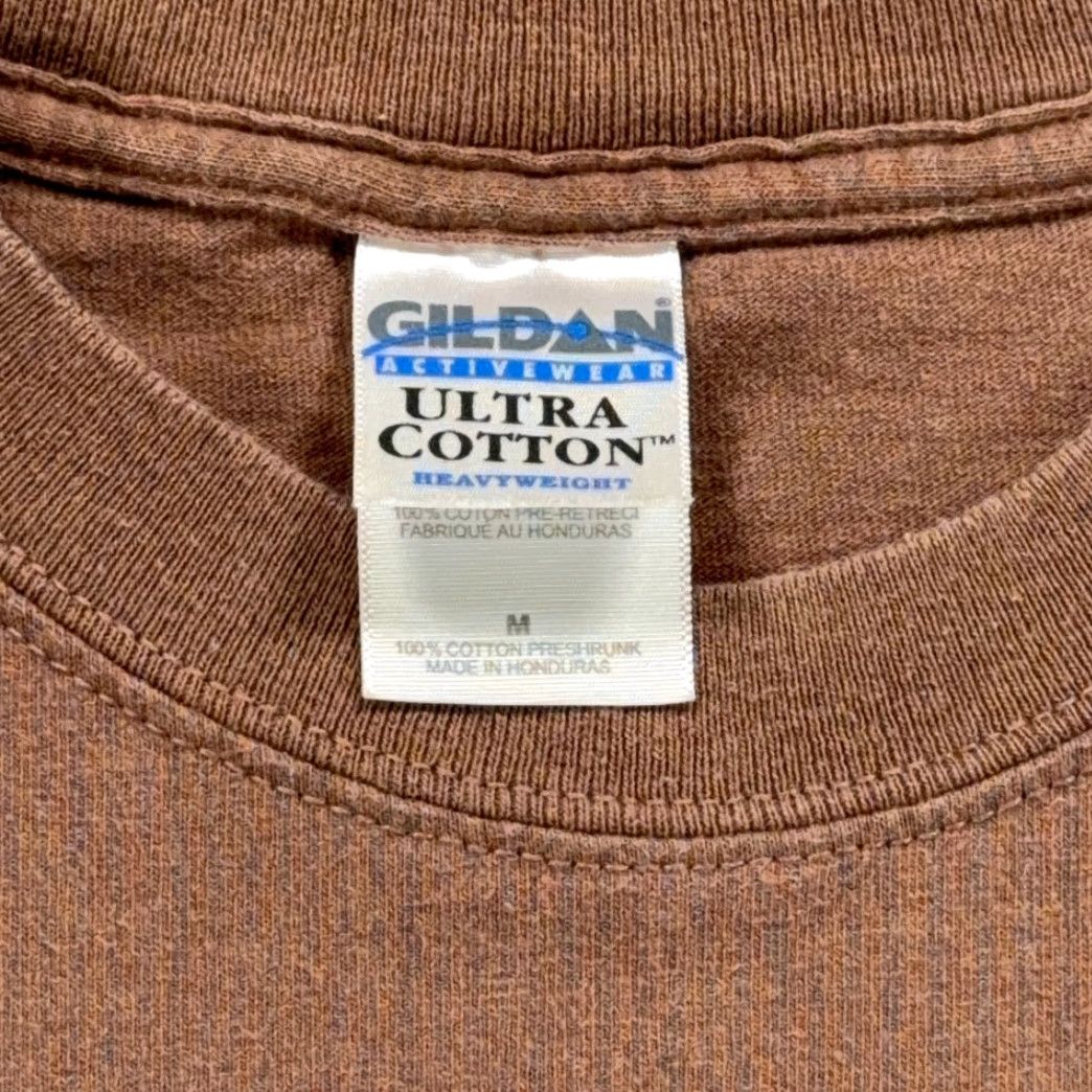 Gildan VINTAGE Horses Shirt Adult MEDIUM Brown Virginia City Montana Dreamcatcher Y2K Size US M / EU 48-50 / 2 - 4 Thumbnail