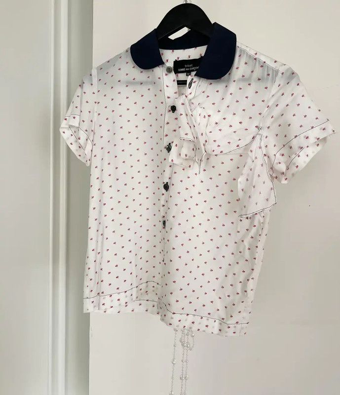 Comme des Garcons Comme des Garçons Beige Women's T-Shirt 0089 Size M / US 6-8 / IT 42-44 - 1 Thumbnail