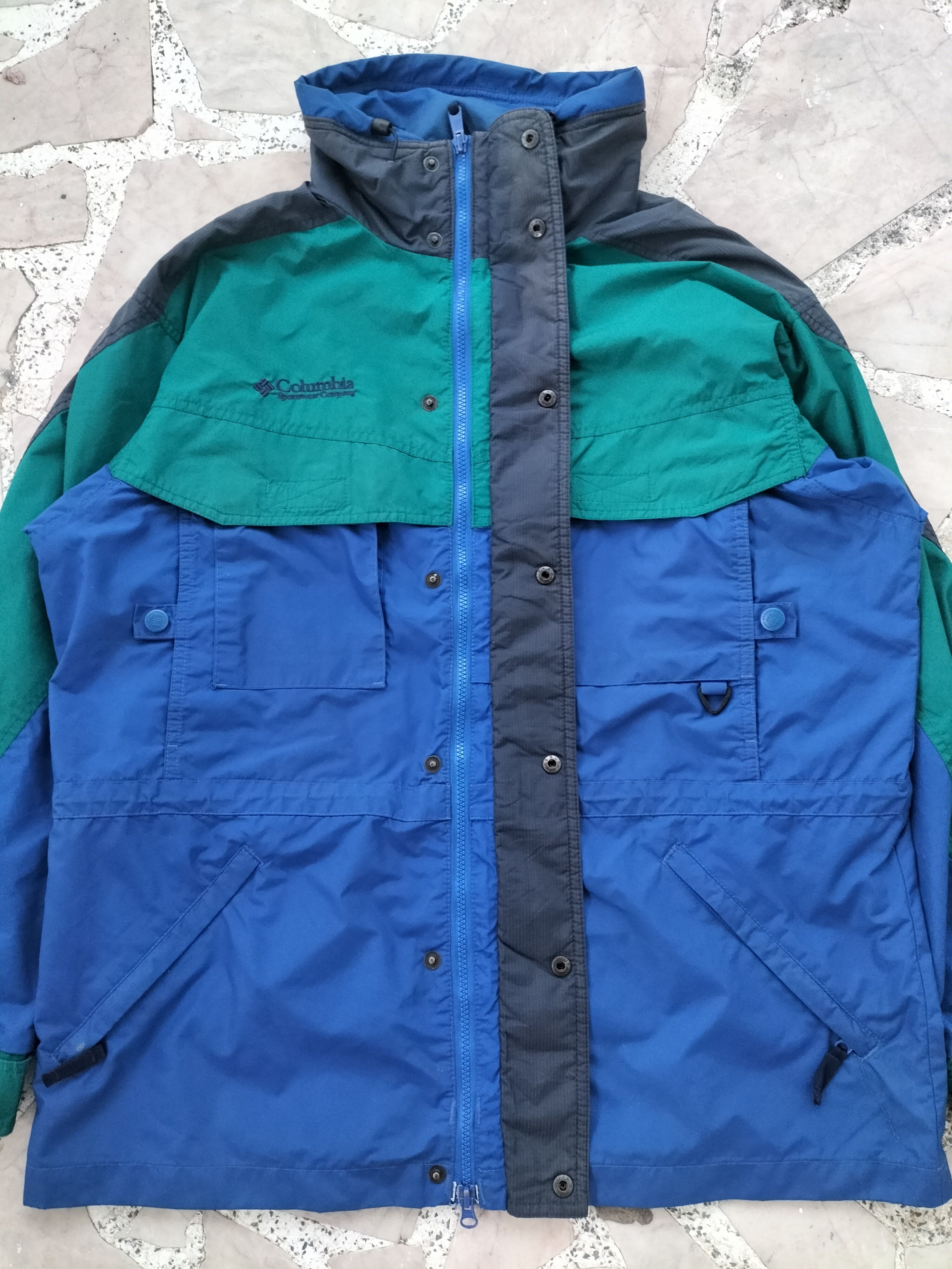 Columbia Columbia Multi Pocket Multi Coulour Ourdoor Jacket Size US XXL / EU 58 / 5 - 11 Thumbnail