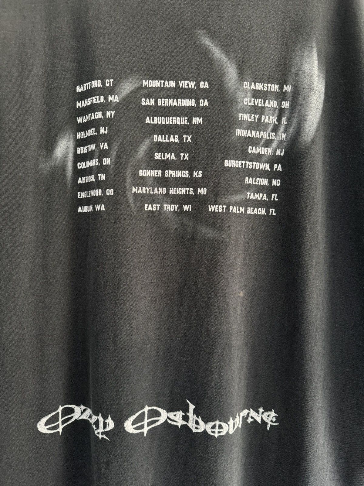 Ozzy Osbourne Vintage 2000s Ozzy Osbourne Cross Super Sick Size US XL / EU 56 / 4 - 7 Thumbnail