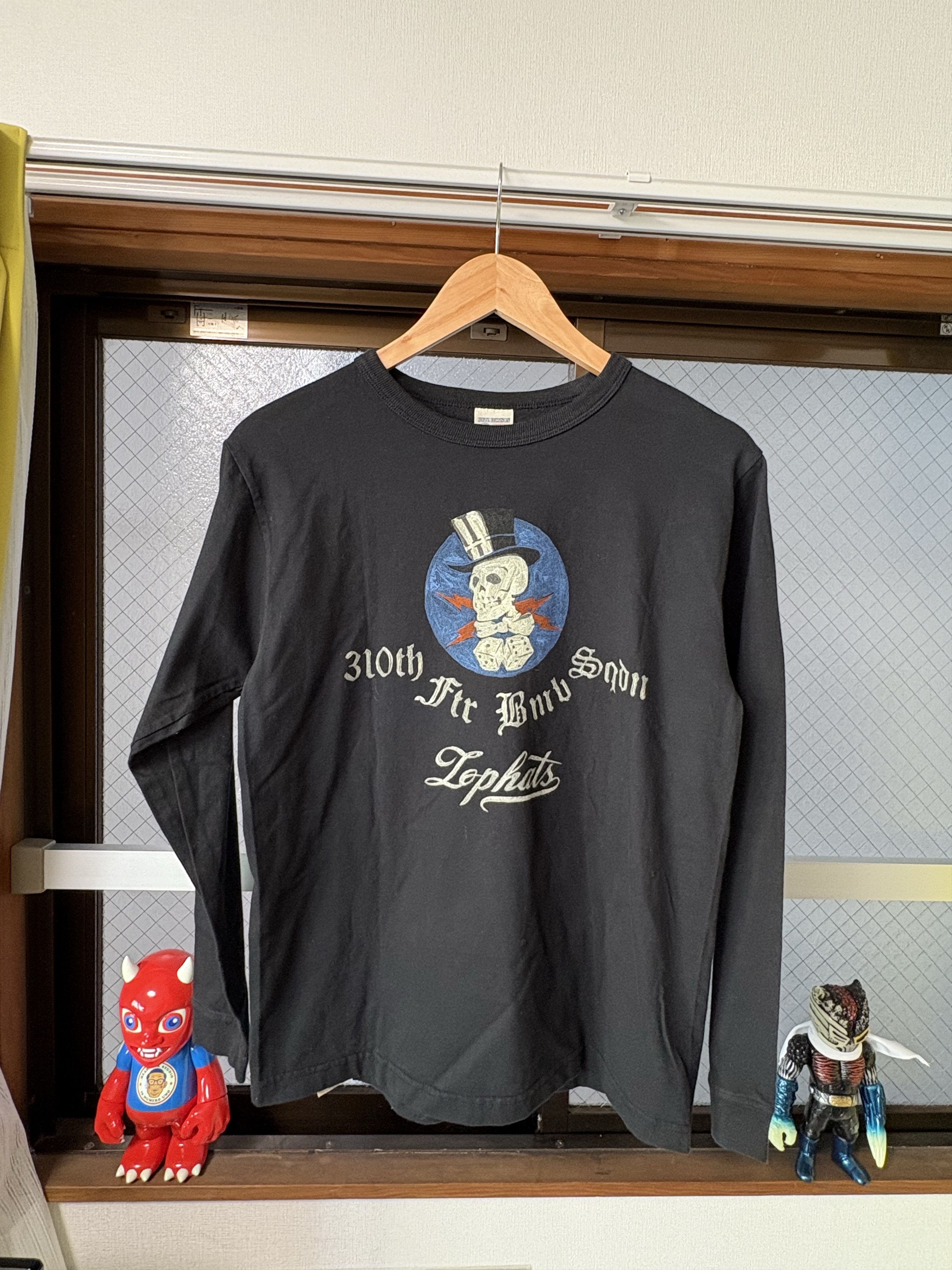 Buzz Rickson's 'TOPHATS' AIRFORCE LONGSLEEVE Size US S / EU 44-46 / 1 - 1 Thumbnail
