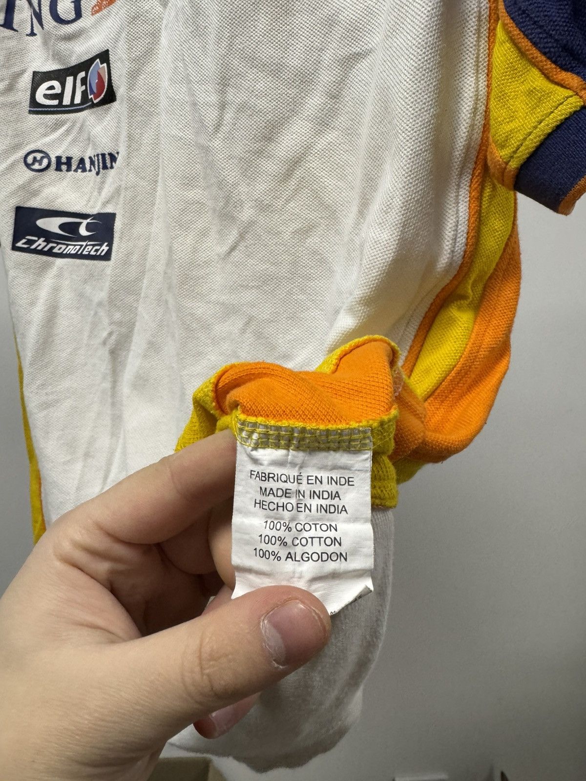Formula 1 × Vintage Renault F1 Racing Team ING ELF Fernando Polo T Shirt Size US S / EU 44-46 / 1 - 7 Thumbnail