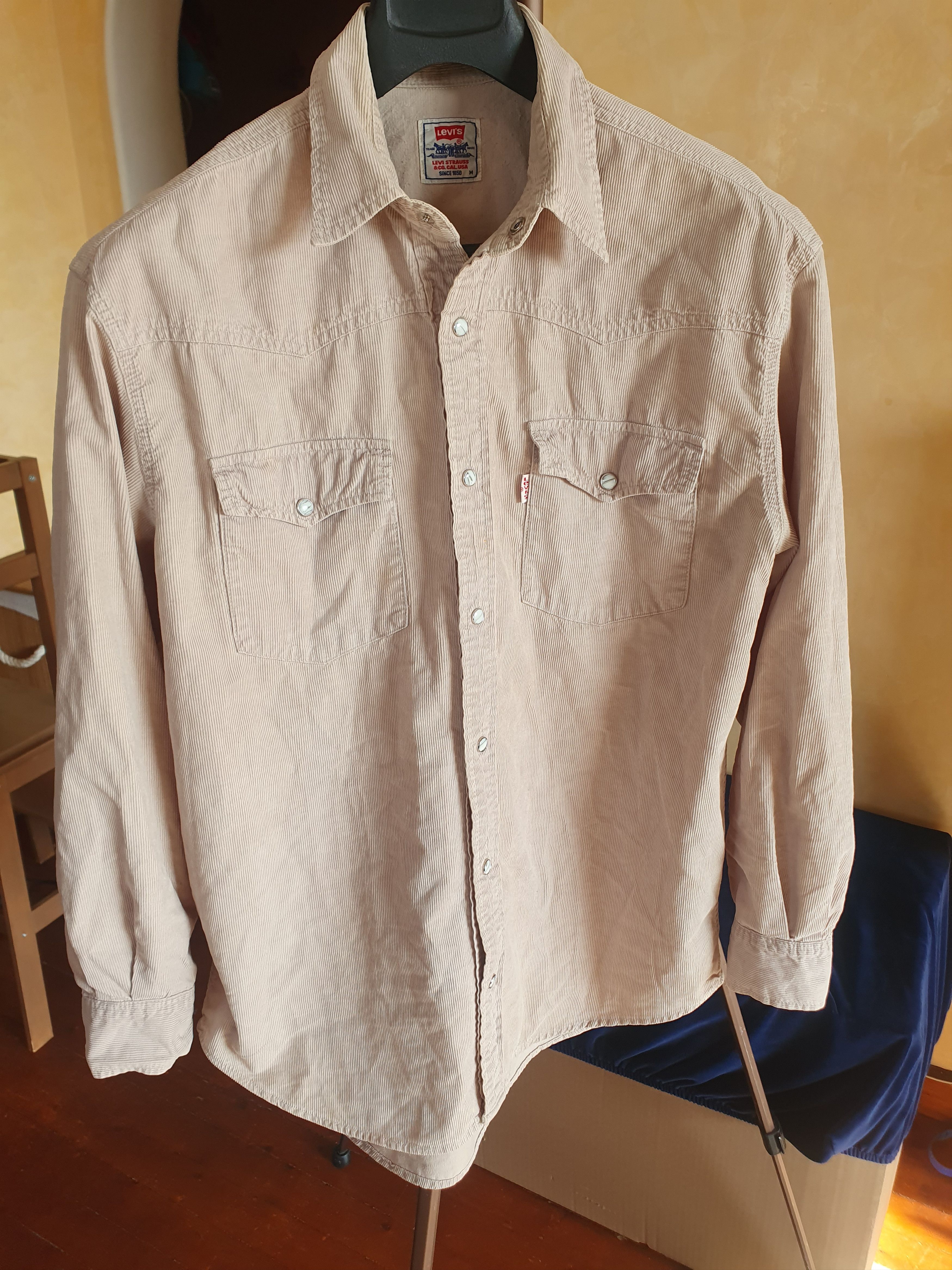 Levi's Vintage Clothing Levi's Vintage F'95 Corduroy Shirt Western Pearl Snap M/L? Size US M / EU 48-50 / 2 - 6 Thumbnail