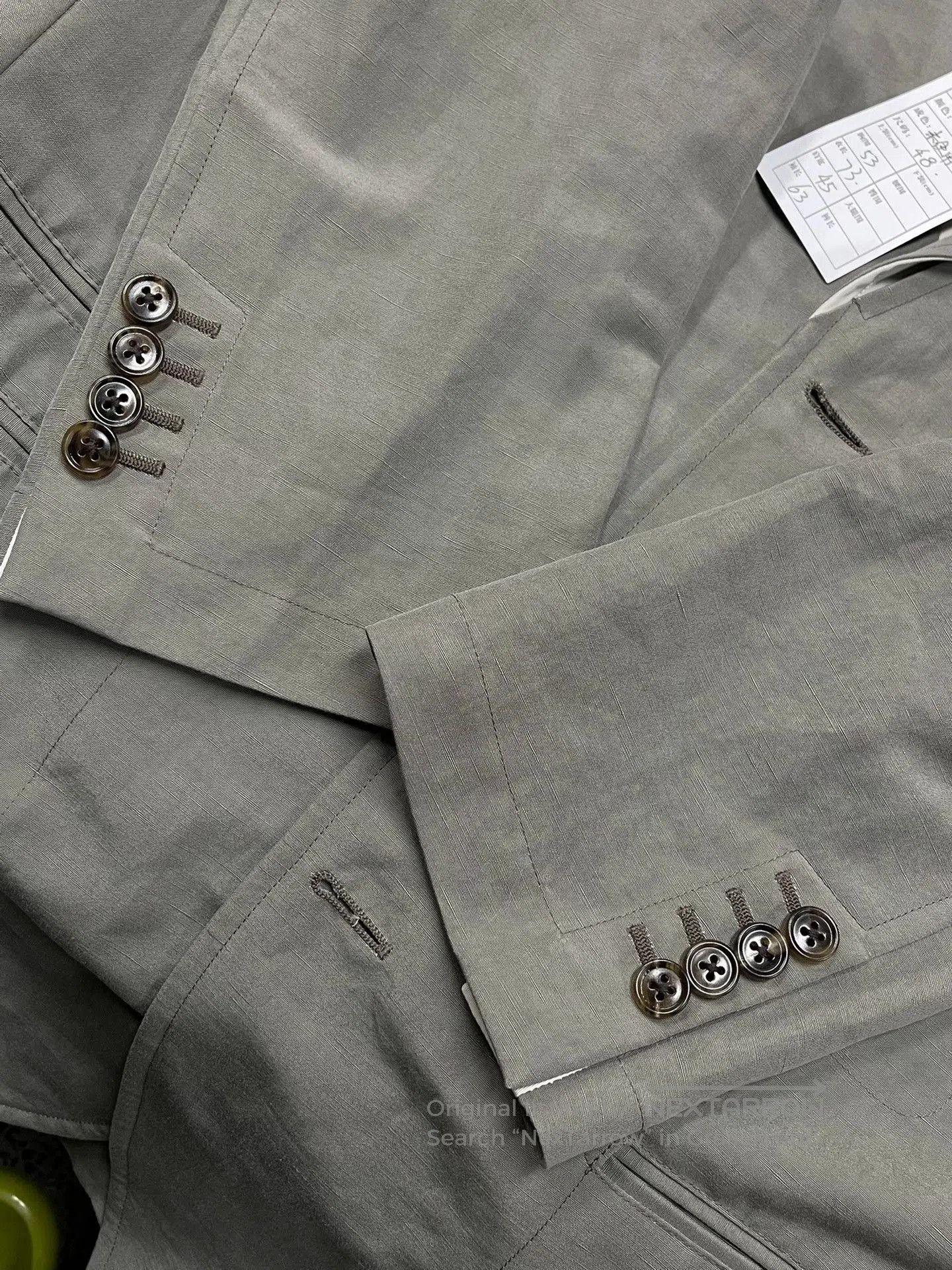 Hermes Hermes Linen Blend Lapel Single. Size US M / EU 48-50 / 2 - 4 Thumbnail