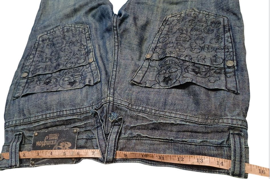 20471120 Steals‼️vintage The Japanese Skulls Denim Jeans Size US 31 - 6 Thumbnail