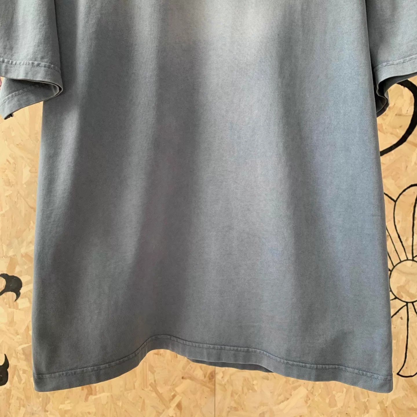 Balenciaga Balenciaga 25 blue Coke gradient short sleeve tee S Size S / US 4 / IT 40 - 4 Thumbnail