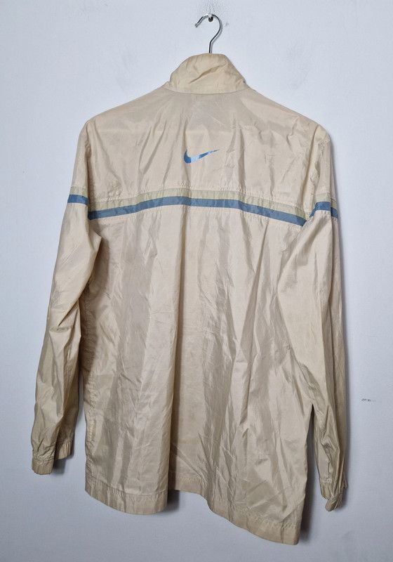 Nike Nike vintage beige windbreaker Size US M / EU 48-50 / 2 - 2 Thumbnail