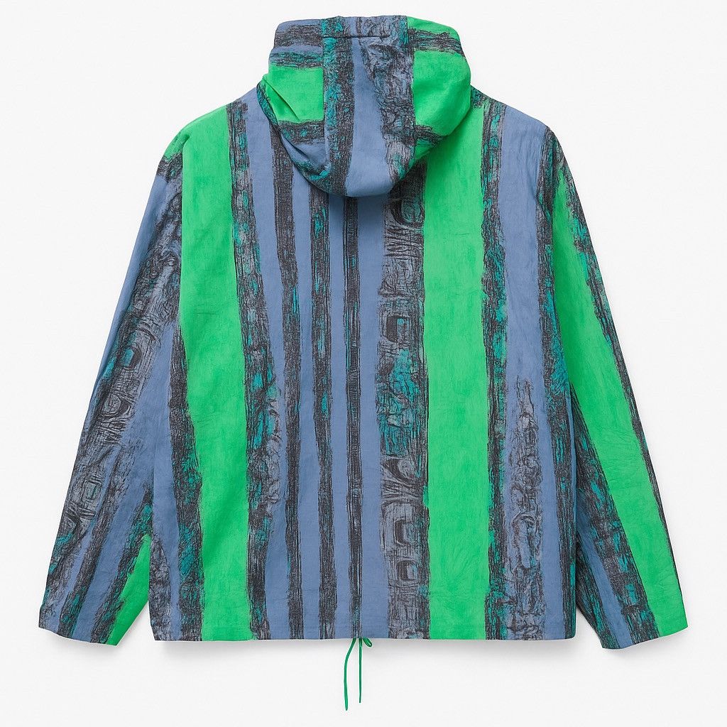 Vintage Vintage Bright Lights Island Style Neon Windbreaker Jacket Size US L / EU 52-54 / 3 - 2 Thumbnail