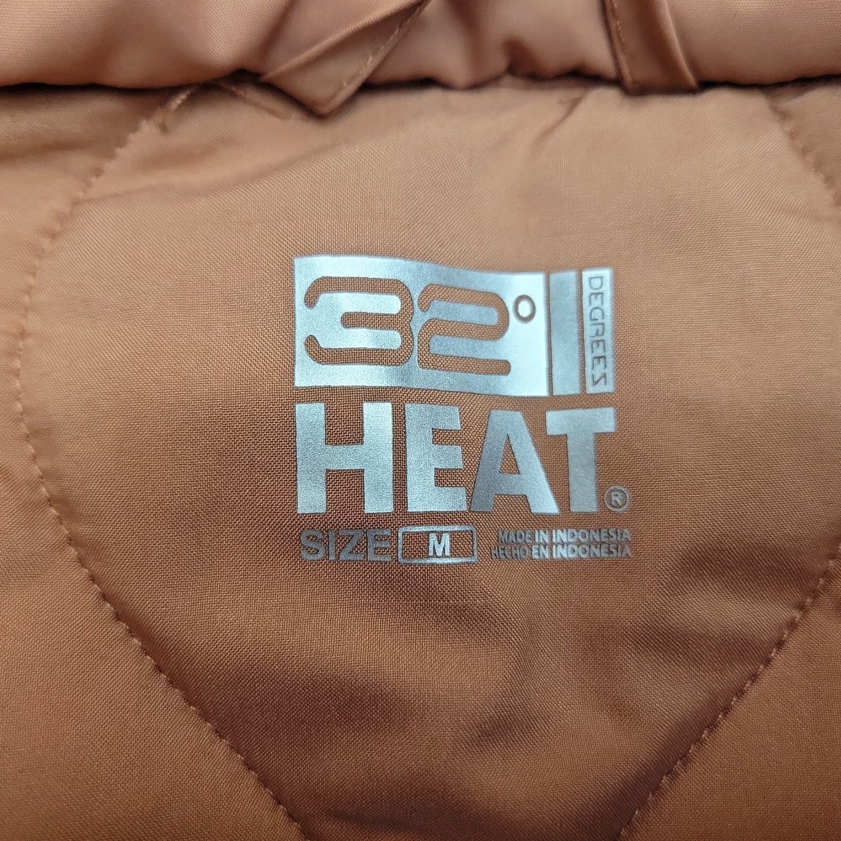 Vintage 32 Degrees Heat Jacket Womens M Pink Quilted Puffer Coat Outdoor Lightweight Wind-Resistant Pockets Snap Closure Size M / US 6-8 / IT 42-44 - 3 Thumbnail