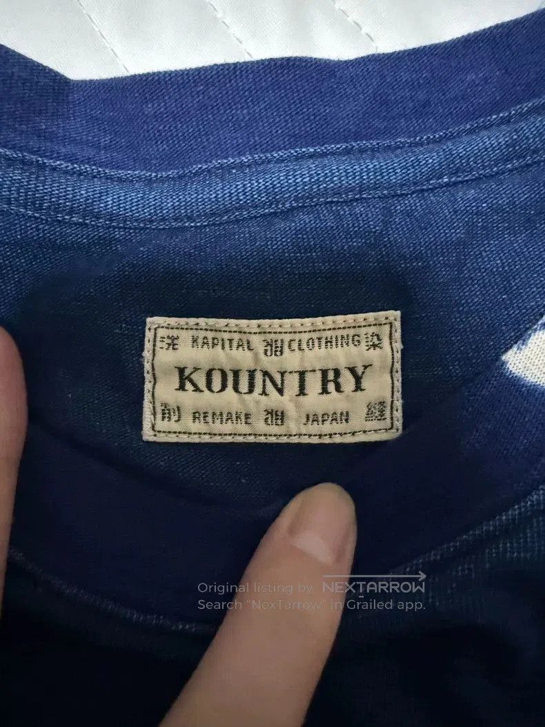 Kapital KAPITAL Blue Short Sleeve T-Shirt Size US M / EU 48-50 / 2 - 2 Thumbnail