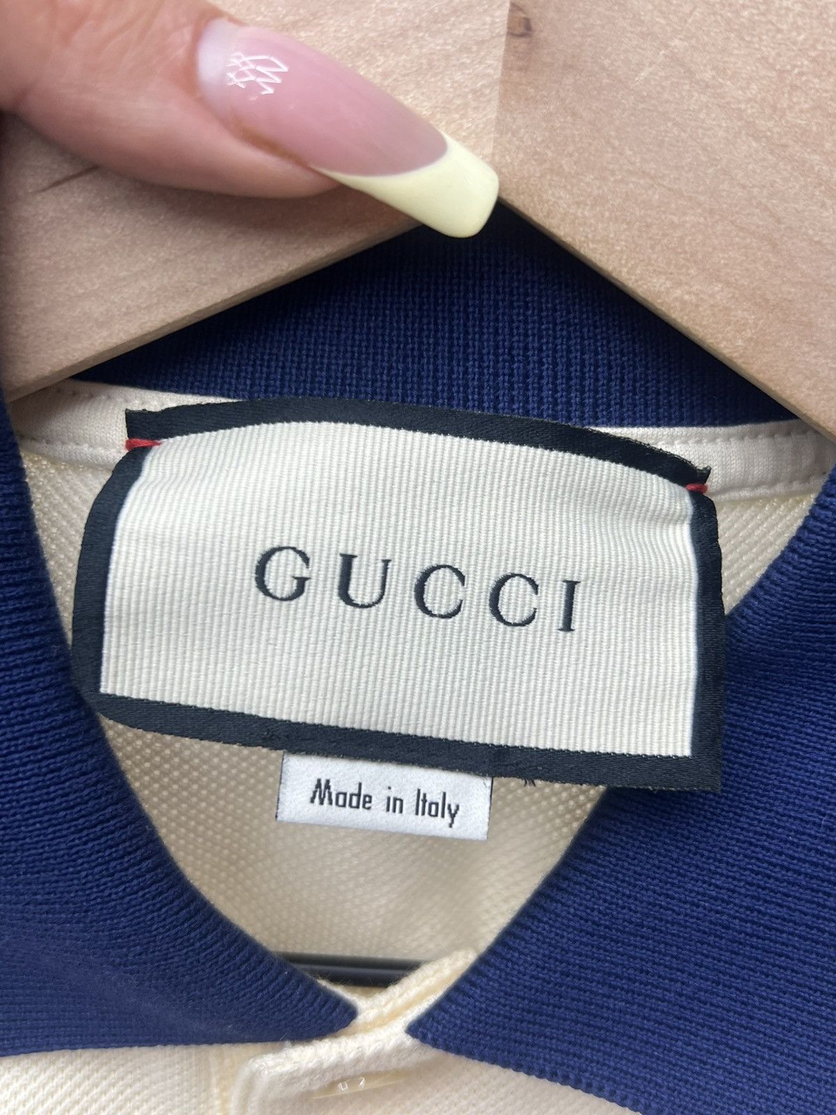 Gucci Gucci Polo With Interlocking G Stripe Size US L / EU 52-54 / 3 - 9 Thumbnail