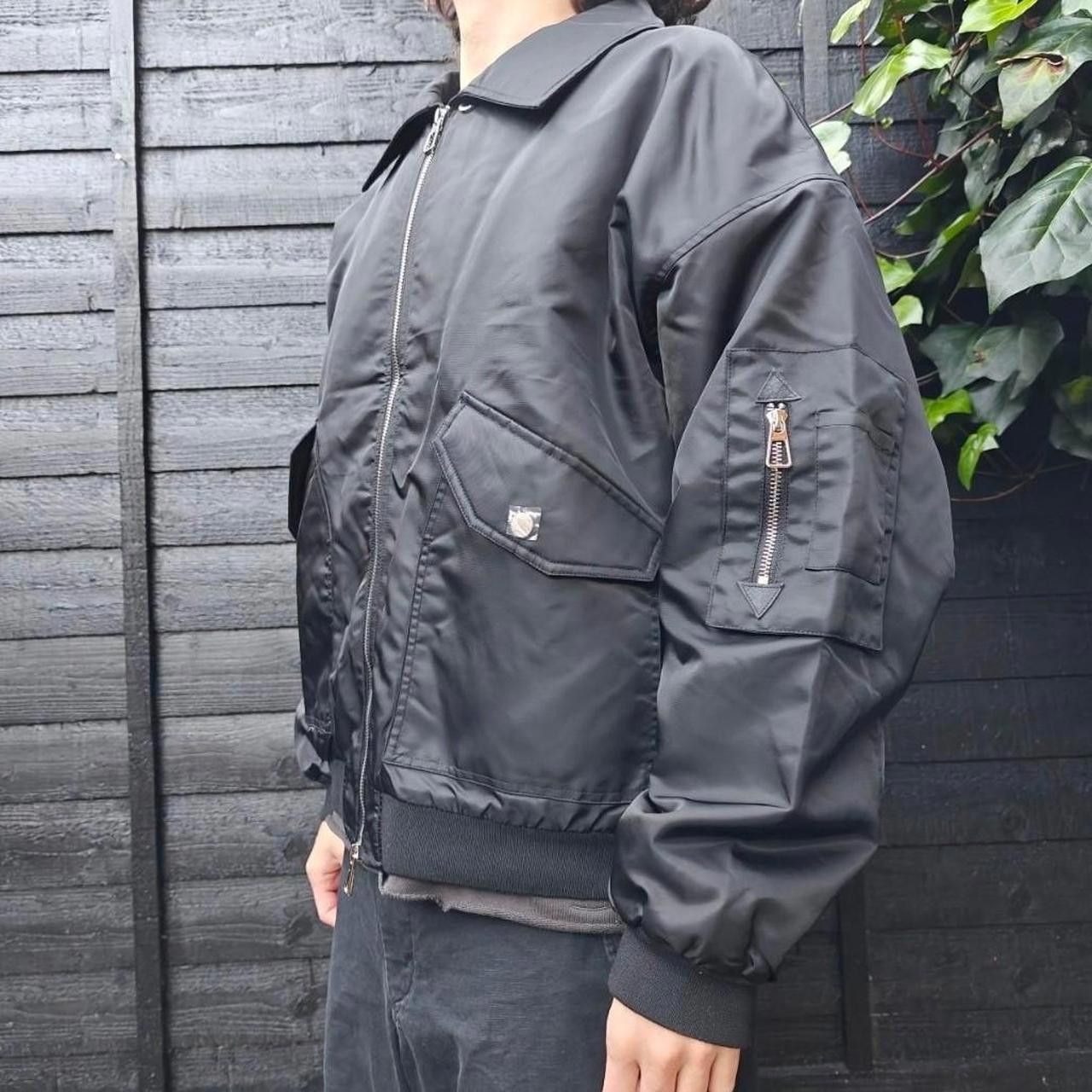 Other Black Technical Backzip Bomber Jacket Size US M / EU 48-50 / 2 - 3 Thumbnail