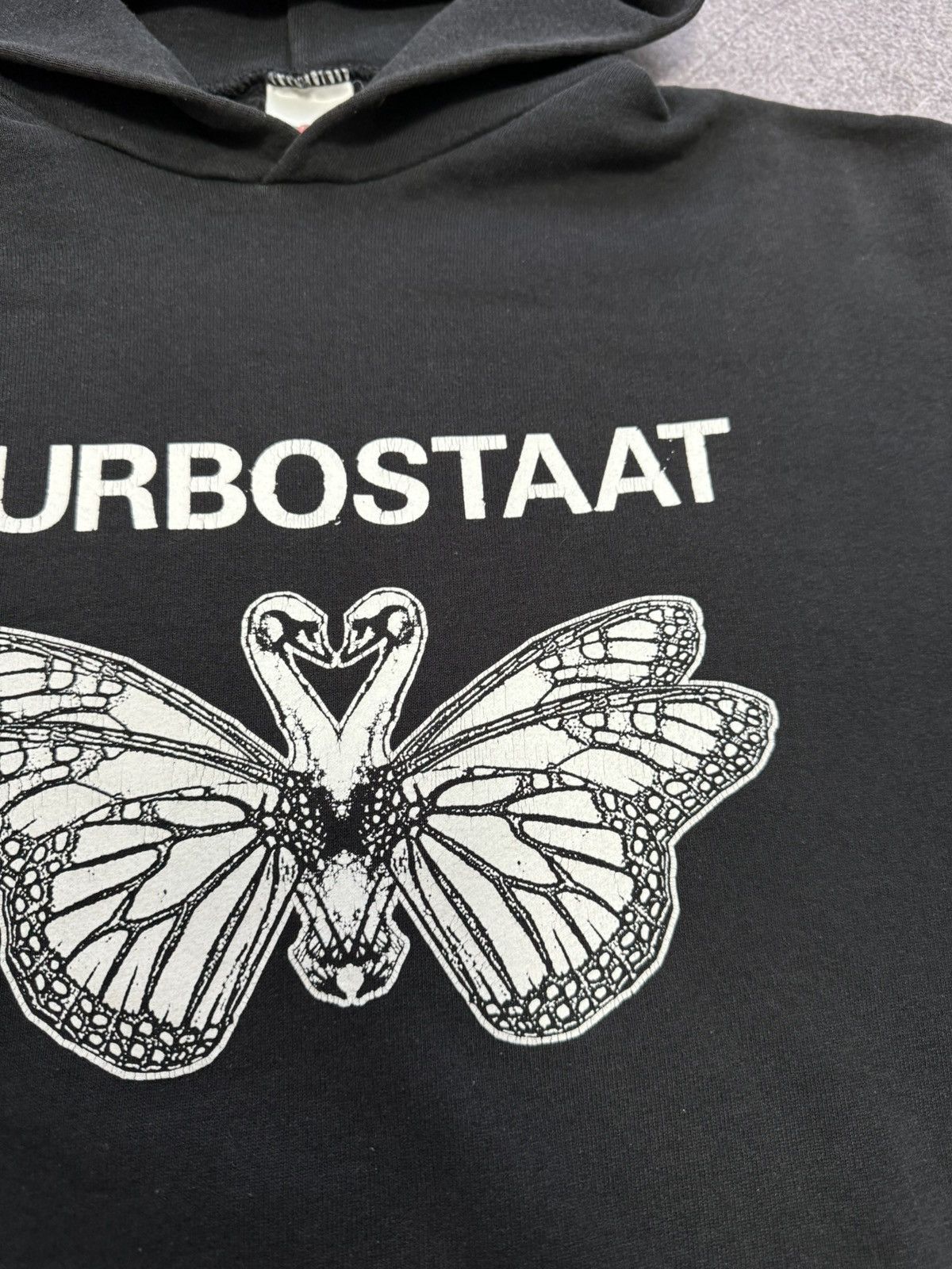 Vintage Vintage TURBOSTAAT Band Punk Rock Hoodie Rare Size US M / EU 48-50 / 2 - 8 Thumbnail