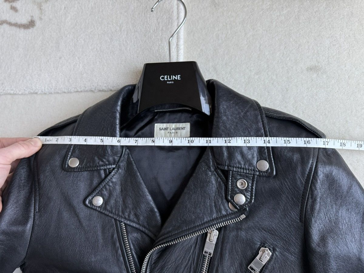 Saint Laurent Paris Saint Laurent Bloodluster leather L17 biker jacket 46 Hedi Size US S / EU 44-46 / 1 - 8 Thumbnail