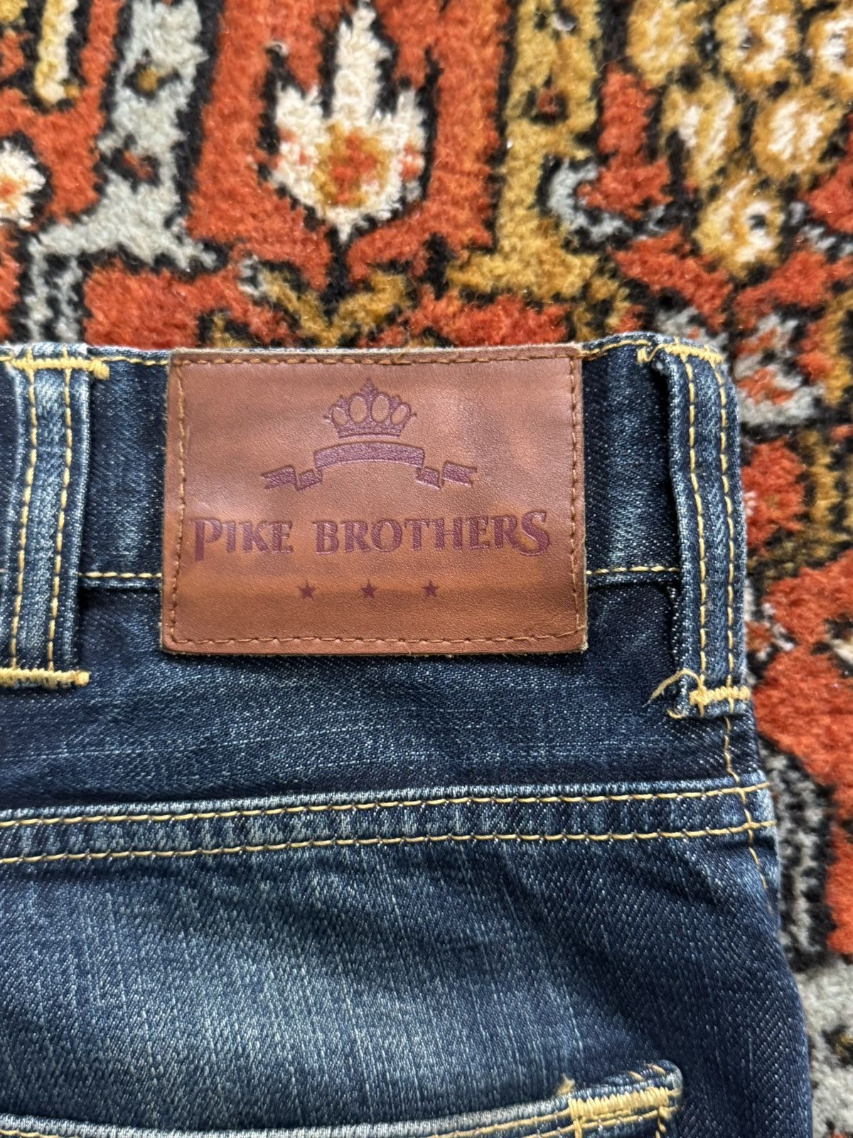Pike Brothers Vintage Pike Brothers Selvedge Japanese Roamer Back Cinch Size US 34 / EU 50 - 5 Thumbnail